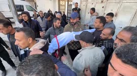 Injured child dies after evacuating Gaza hospital hit by Israeli strike