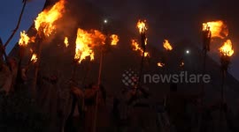 India: Zool festival lights up shrine of Hazrat Zain-ud-din Wali in Kashmir