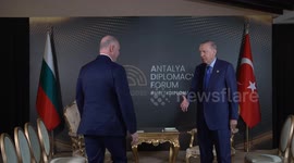 Türkiye: Turkish president meets with Bulgarian premier on sidelines of Antalya Diplomacy Forum
