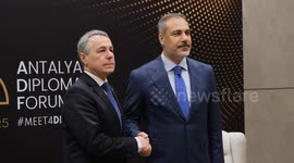 Türkiye: Turkish FM Fidan meets Swiss counterpart Cassis on sidelines of Antalya Diplomacy Forum