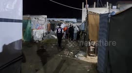 Israel strikes tents sheltering displaced near Al-Aqsa Martyrs Hospital in Gaza