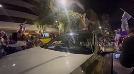 Ecuador: Daniel Noboa supporters celebrate early election results