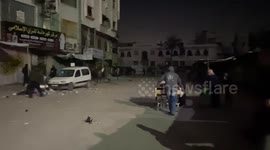 Israeli airstrikes target Al-Ahli Baptist Hospital in Gaza (3)