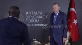 Türkiye: Turkish President meets Sierra Leone’s President at Antalya Diplomacy Forum