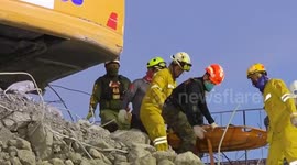 Earthquake death toll from Bangkok building collapse hits 41 as rescuers find more bodies