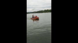 Missing woman found alive after five nights in crocodile-infested river in Indonesia