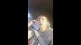 Honking At Motorcyclist's Explicit Hoodie
