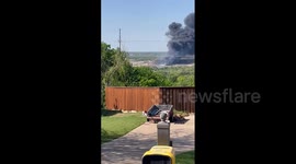 US: Fire Erupts at Fort Worth Recycling Plant, Sending Massive Plume of Smoke
