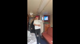 Cabin cloaked in mystery: Friends discover a companion clutching wine