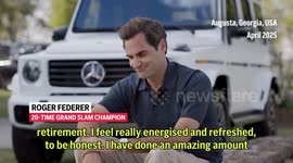 'I am totally used to retirement' - Swiss ace Roger Federer on life after hanging up the tennis racquet