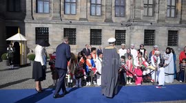 Netherlands: King and Queen of Netherlands welcomes Omani Sultan in Amsterdam