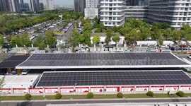 China: A Smart Energy Comprehensive Demonstration Supercharger Station in Hangzhou