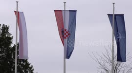 Croatia: Croatian president receives Polish counterpart with official ceremony in Zagreb