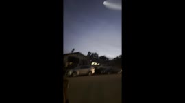spaceX rocket dropping satellites over SoCal