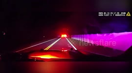 US: Police Rescue Fleeing Suspect From Burning Car In Vero Beach