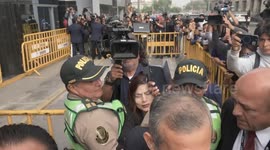 Peru: Former Peruvian president Humala appears in court for sentencing hearing