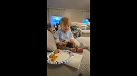 When You're Tired, but You Have Dino Nuggets