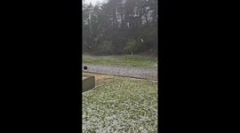 Hail storm hits homes in West Virginia as extreme weather sweeps region