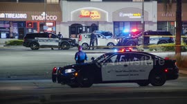 US, Los Angeles: Gardena Shooting Investigation Part 2