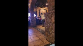 Lady goes off on dude wearing trump hat at a Mexican restaurant