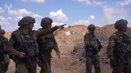 The Chief of Staff, Maj. Gen. Eyal Zamir, conducted a situation assessment and field tour in Shajaiyah in the Gaza Strip