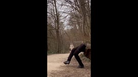 Artist goes “possessed grandpa” in hilarious forest prank - Over 46 million views and counting