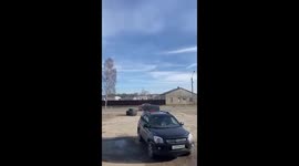 Ukrainian drones crash and explode during reported attack in Shuya, Ivanovo, Russia