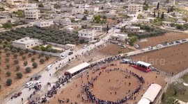 Syria: Yazidis in Syria celebrate ‘Red Wednesday’ holiday