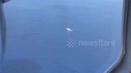 Philippine Coast Guard monitors Chinese research vessel from the air