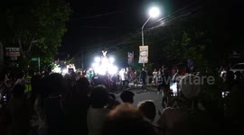 Philippines: Filipinos observe a procession on Holy Wednesday