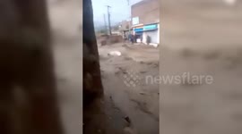 Pakistan: Torrential Rains Trigger Flooding in Landi Kotal, Pakistan