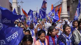 Bharat Ratna BR Ambedkar's birth anniversary in Rajasthan, India