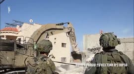 IDF forces demolished the home of soldier Hamam Hashash