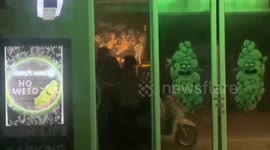 Armed Russian tourist arrested 'for using cocaine and extorting tourists on Thai Full Moon Party island'