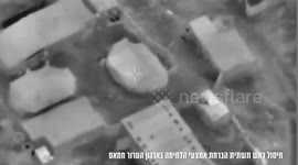 An aircraft attacked the Nusirat area, a central military structure of the Hamas naval force
