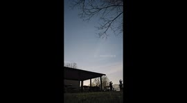 Celestial ballet: Moon's mesmerizing dance as it blocks the sun during a total eclipse
