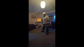 Stumbling Backward During Scary VR Game
