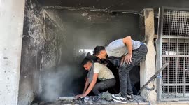 Israeli army strikes school sheltering displaced in northern Gaza
