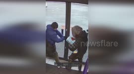 UK: Shoplifter Smashes Through Shop Doors to Steal Easter Eggs