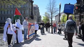 US: Pro-Palestine demonstration held in US capital