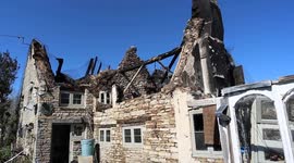 Fire destroys thatched roof in eight mins - weeks before tile replacement due