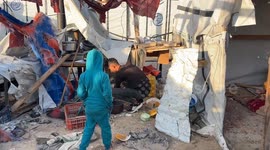 Israeli airstrike kills members of displaced Palestinian family in Khan Younis