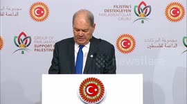 Türkiye: PNC head Rawfi Fattouh attends meeting of parliament speakers in support of Palestine in Istanbul
