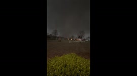 Tornado Comes Straight Toward Camera
