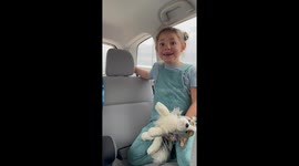Heartwarming moment girl with rare muscular dystrophy meets her assistance puppy for the first time