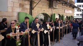 Israel: Christians mark Good Friday with Via Dolorosa procession in Jerusalem