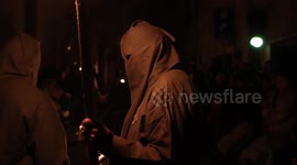 Italy: Faithful in central Italy hold Good Friday procession ahead of Easter