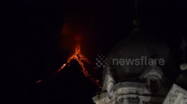 Italy: Mount Etna volcano erupts again, spewing ash and lava