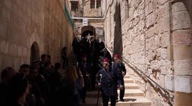 Israel: Thousands attend Holy Light ceremony in Jerusalem under tight Israeli security