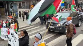 Sweden: Hundreds in Stockholm march to denounce ongoing Israeli attacks on Gaza